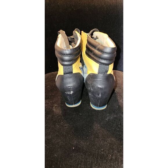 Bumper Denim Wedge Bootie - Picture 3 of 4
